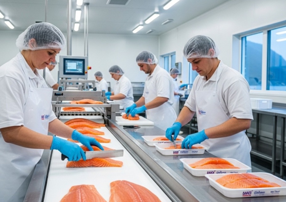 Laboratorio y planta de procesamiento de Serprod SPA